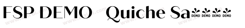 FSP DEMO   Quiche Sa字体转换